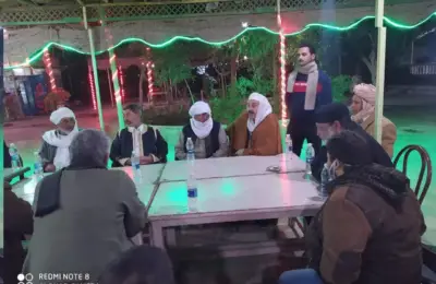 وفد أولاد سليمان إلي الفيوم