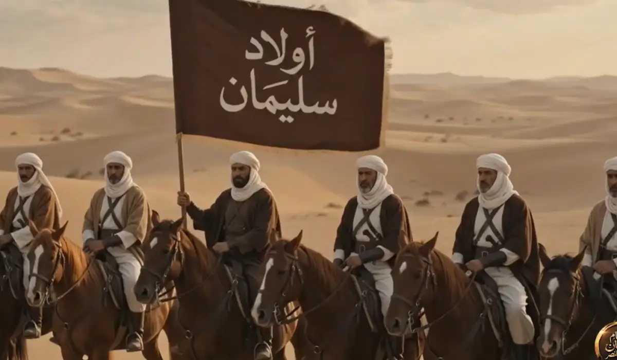 أولاد سليمان صخرٌ يصدُّ كلَّ الطغيان - القرضابية