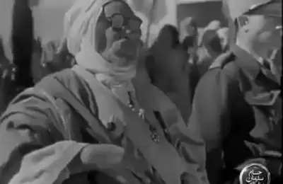 فيديو نادر للشيخ حمد سيف النصر، أحد أبرز مؤسسي الدولة الليبية الحديثة،